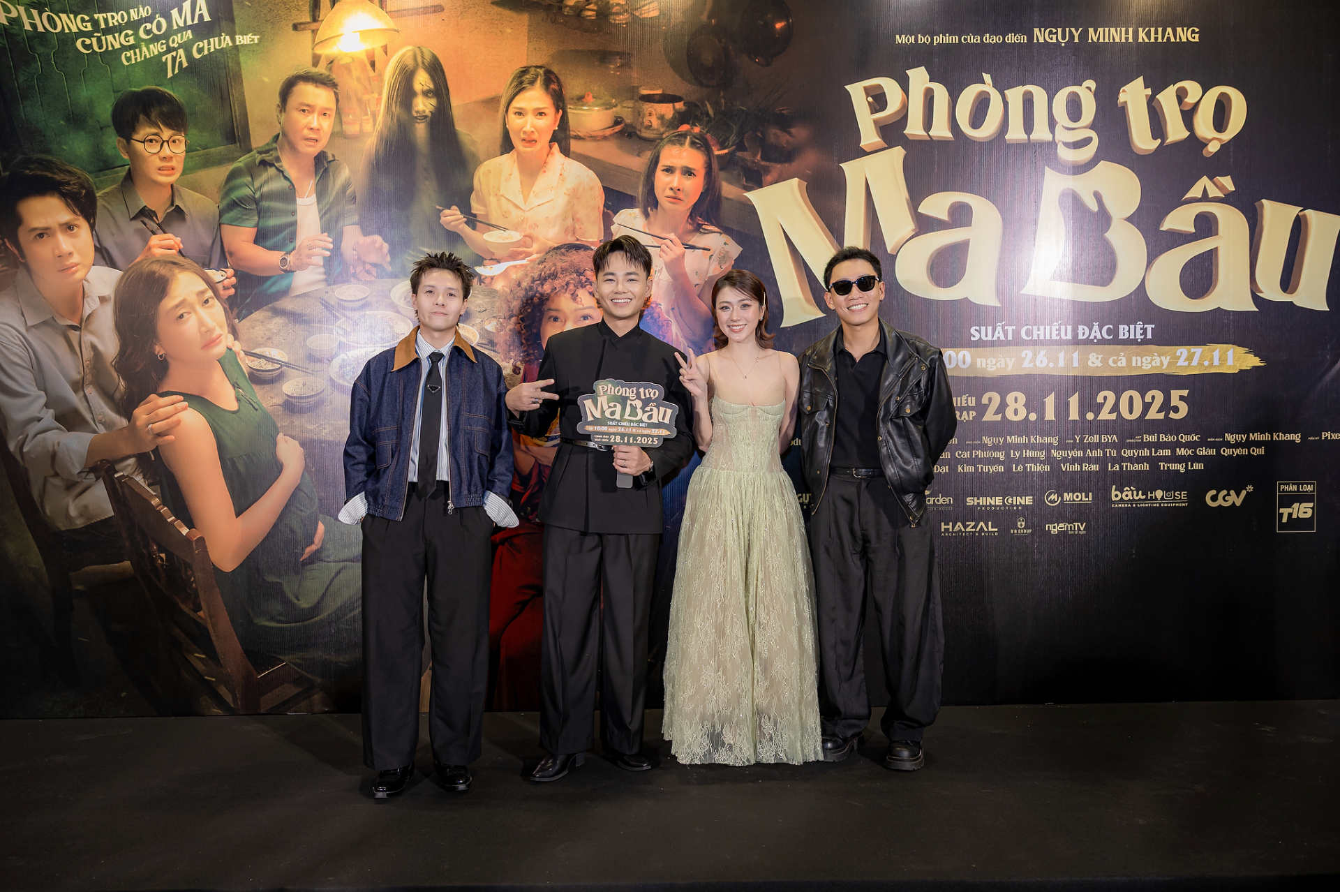 Phim hài - kinh dị Phòng Trọ Ma Bầu ra mắt, hàng loạt sao Việt đổ bộ thảm đỏ - ảnh 9