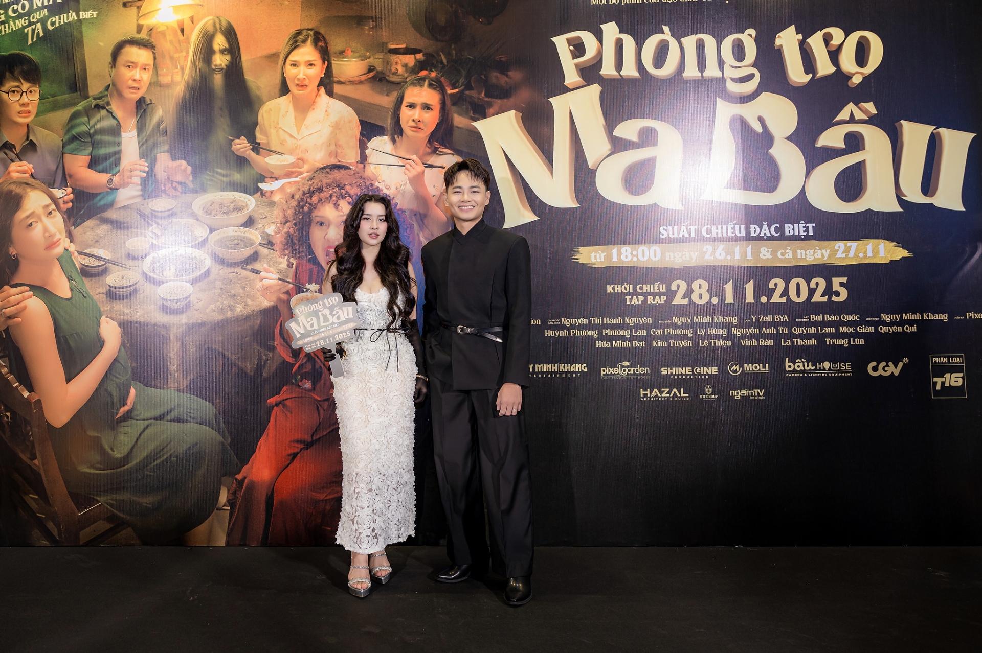 Phim hài - kinh dị Phòng Trọ Ma Bầu ra mắt, hàng loạt sao Việt đổ bộ thảm đỏ - ảnh 5