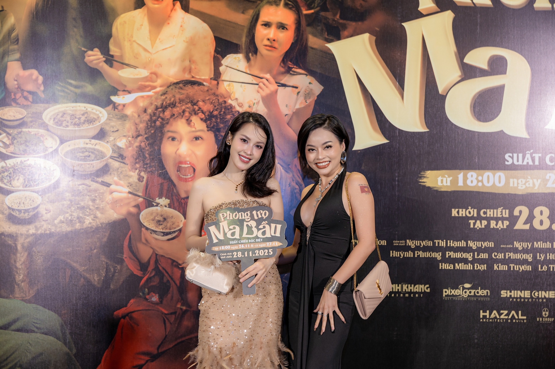 Phim hài - kinh dị Phòng Trọ Ma Bầu ra mắt, hàng loạt sao Việt đổ bộ thảm đỏ - ảnh 7