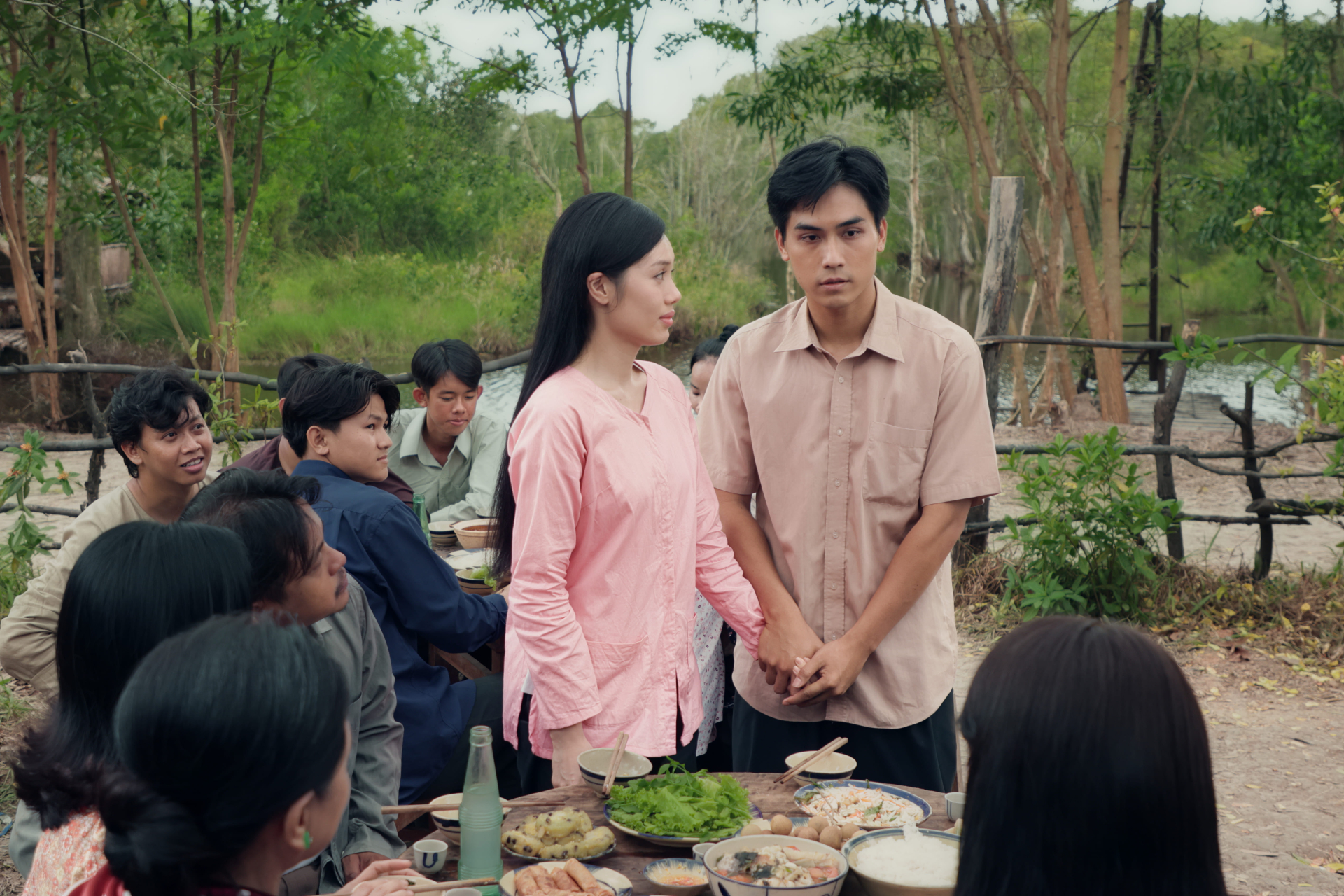 Thu Trang gây bất ngờ khi công khai “người tình màn ảnh” Ngọc Thuận trong “Ai Thương Ai Mến” - ảnh 3