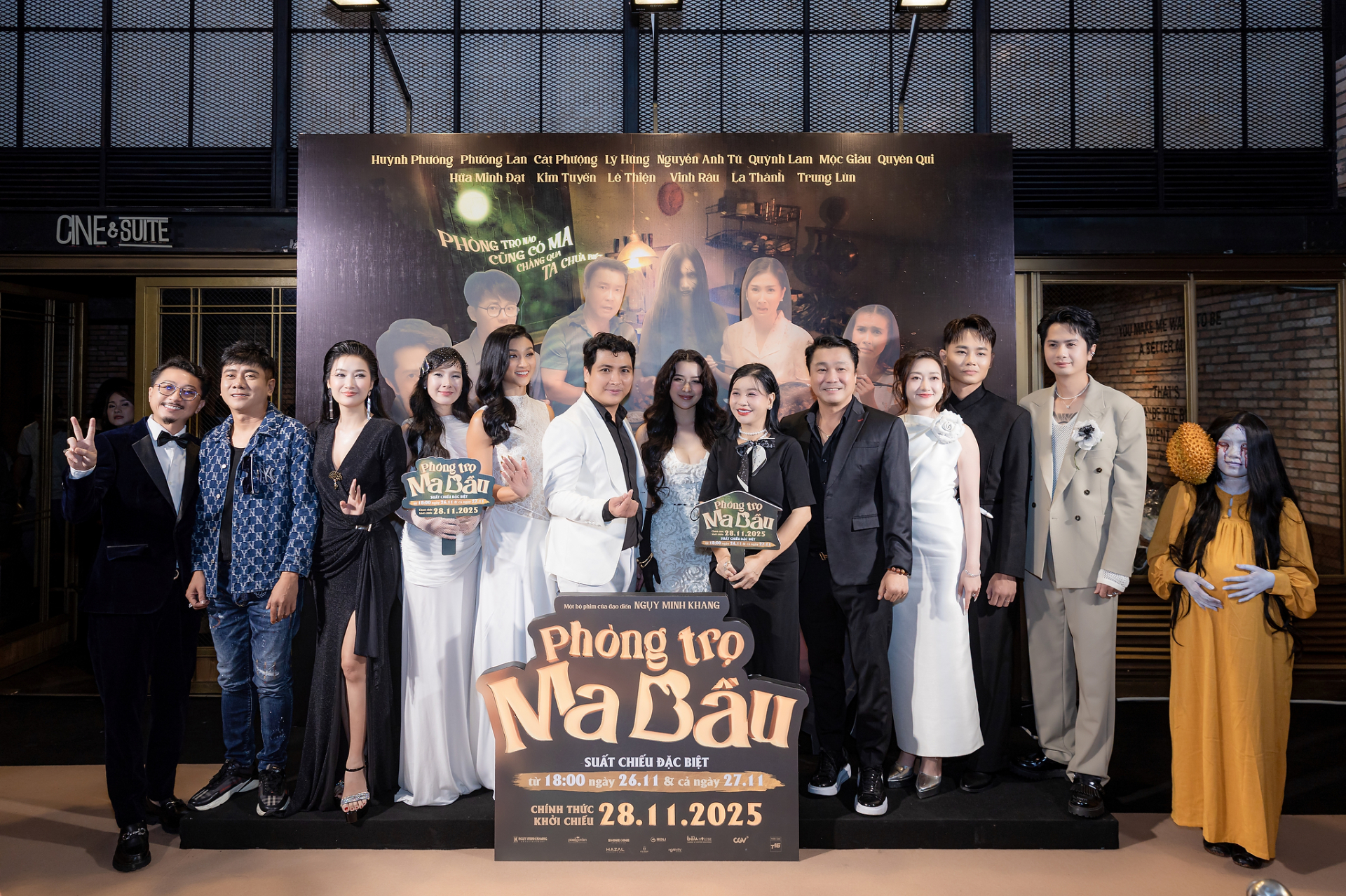 Phim hài - kinh dị Phòng Trọ Ma Bầu ra mắt, hàng loạt sao Việt đổ bộ thảm đỏ - ảnh 11