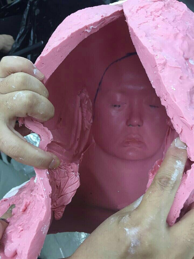 Lớp hóa trang 15kg của Minh Hằng