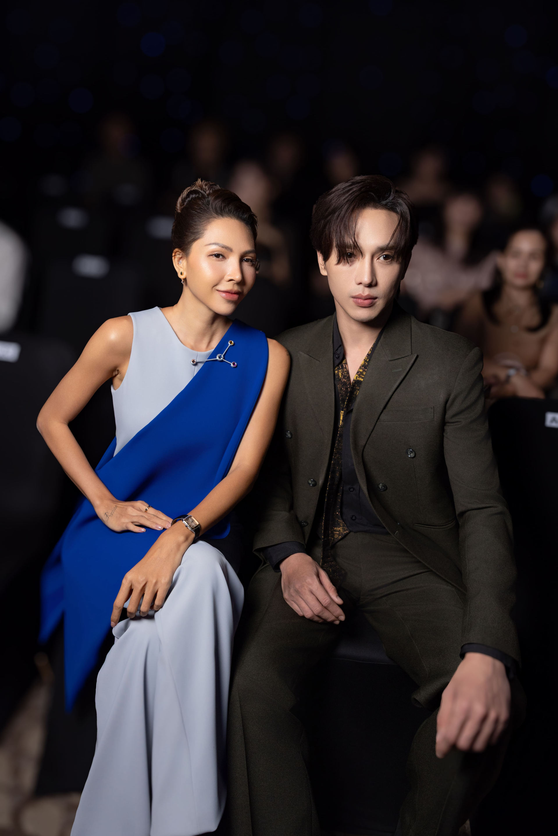 Siêu mẫu Minh Triệu, diễn viên Thuận Nguyễn tham dự Pierre Cardin Fashion Show 2025 tại Việt Nam - ảnh 1