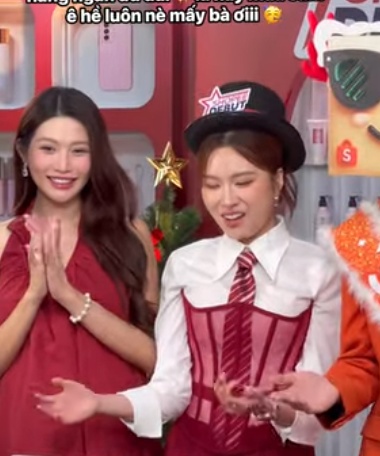 Á hậu Quỳnh Châu bầu bí vẫn đẹp rạng rỡ bất chấp camera thường - ảnh 3