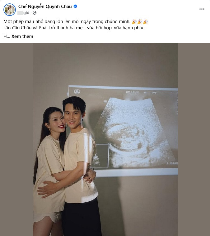 Á hậu Quỳnh Châu bầu bí vẫn đẹp rạng rỡ bất chấp camera thường - ảnh 5