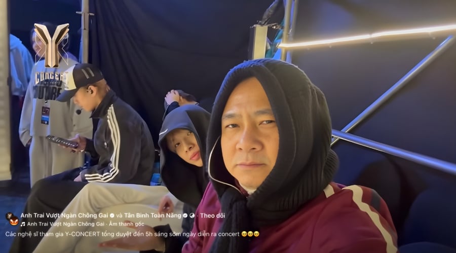 Viral khoảnh khắc dàn tân binh cùng các anh tài, chị đẹp ở hậu trường - ảnh 4