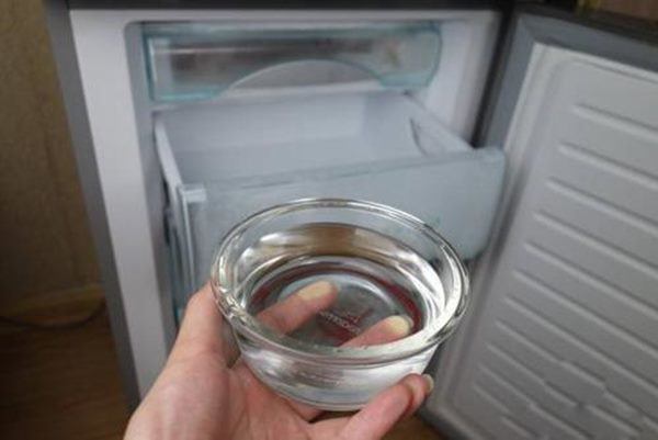 Chỉ cần đặt một bát nước vào ngăn đá tủ lạnh qua đêm thì bạn đã có thể tiết kiệm kha khá tiền điện (Ảnh: Internet)