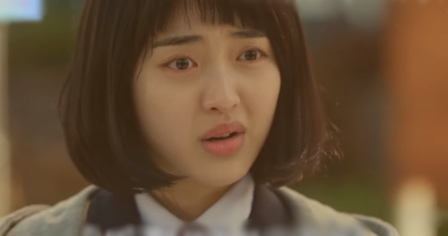 Nữ diễn viên đảm nhận vai Mi Ho lúc học cấp 3 cũng có nhiều nét tương đồng, khâu lựa chọn diễn viên tỉ mỉ của đoàn phim cũng đã khiến khán giả ấn tượng (Ảnh: Internet)