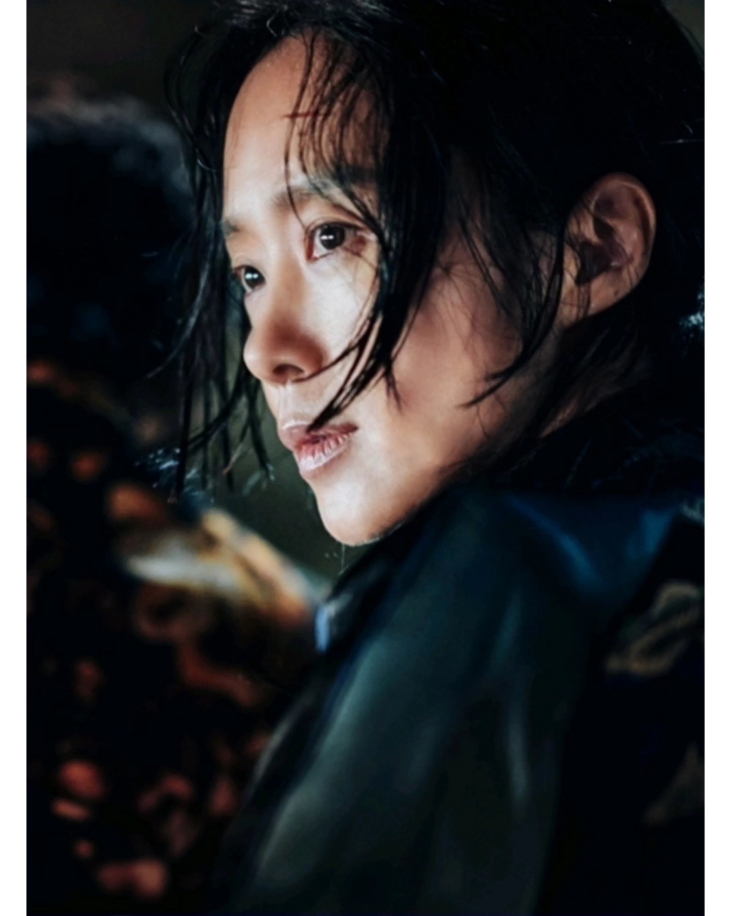 Hình ảnh nhân vật Ha Soo Young tràn đầy khao khát và quyết tâm
