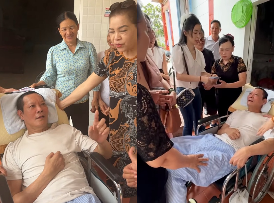Diễn viên Thái Hòa bị liệt nửa người, chưa thể nói sau cơn đột quỵ, họ hàng phải quyên góp tiền chữa trị - ảnh 2