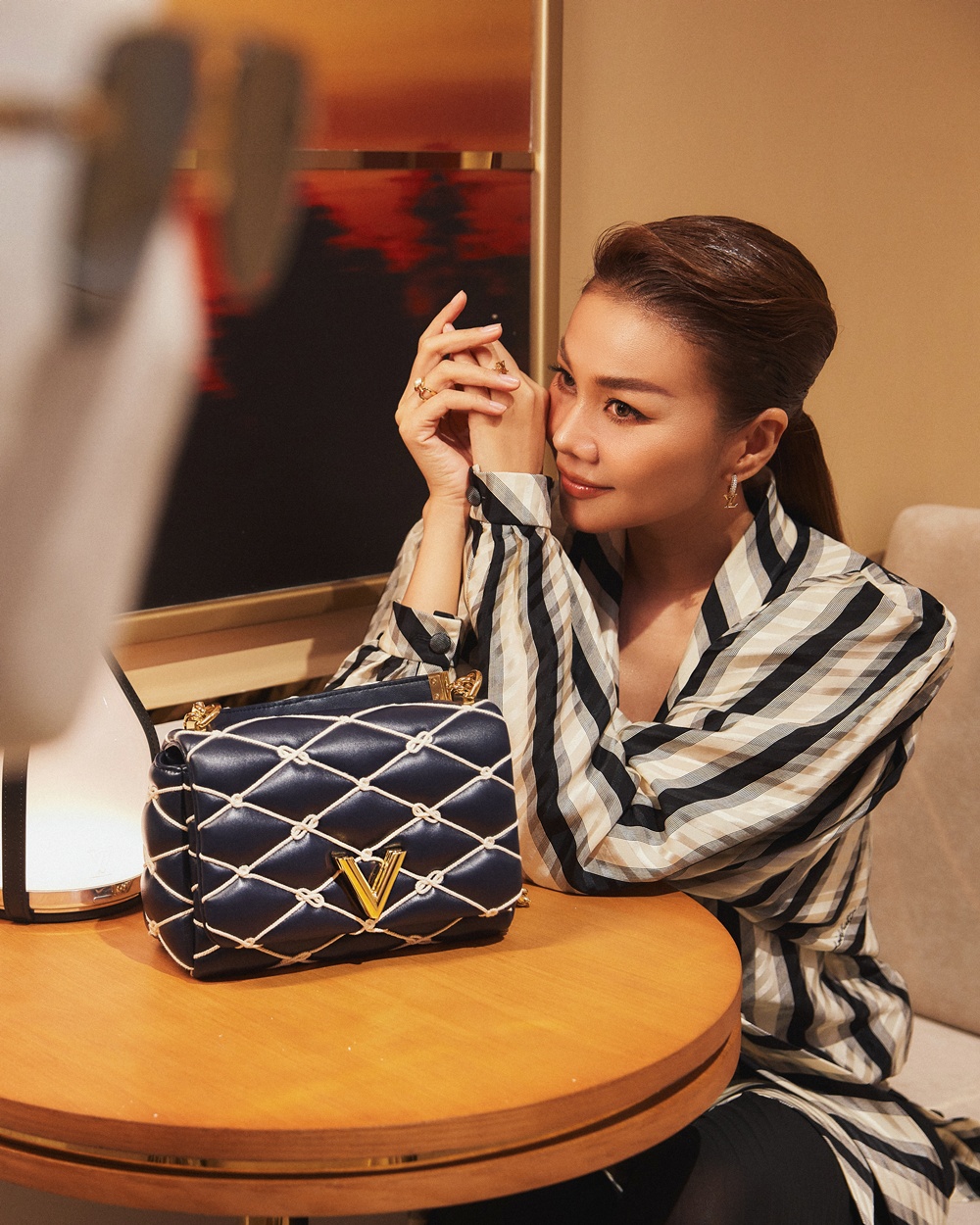 Thanh Hằng xách túi hiệu 200 triệu, xuất hiện quyền lực tại sự kiện đẳng cấp - ảnh 3
