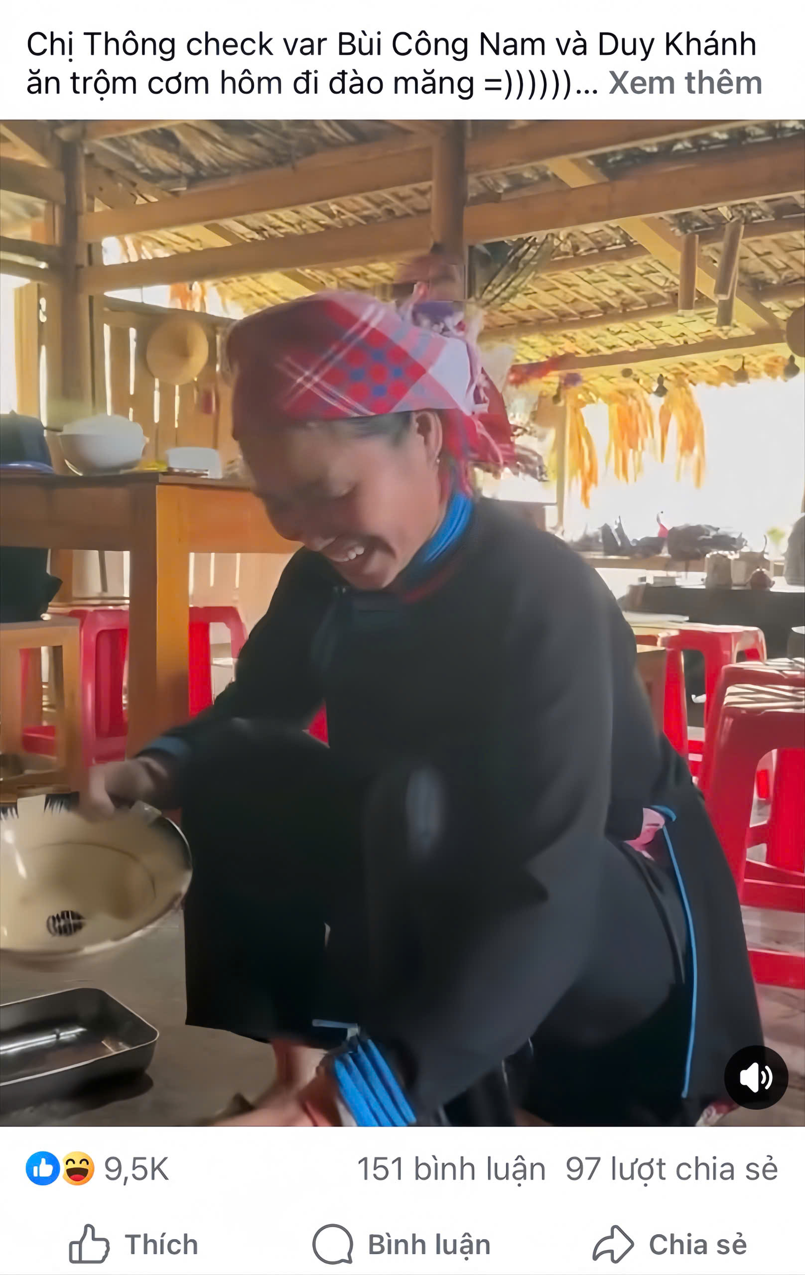 Bùi Công Nam và Duy Khánh lén ăn vụng cơm của chị Thông và cái kết “cả nước biết” - ảnh 1
