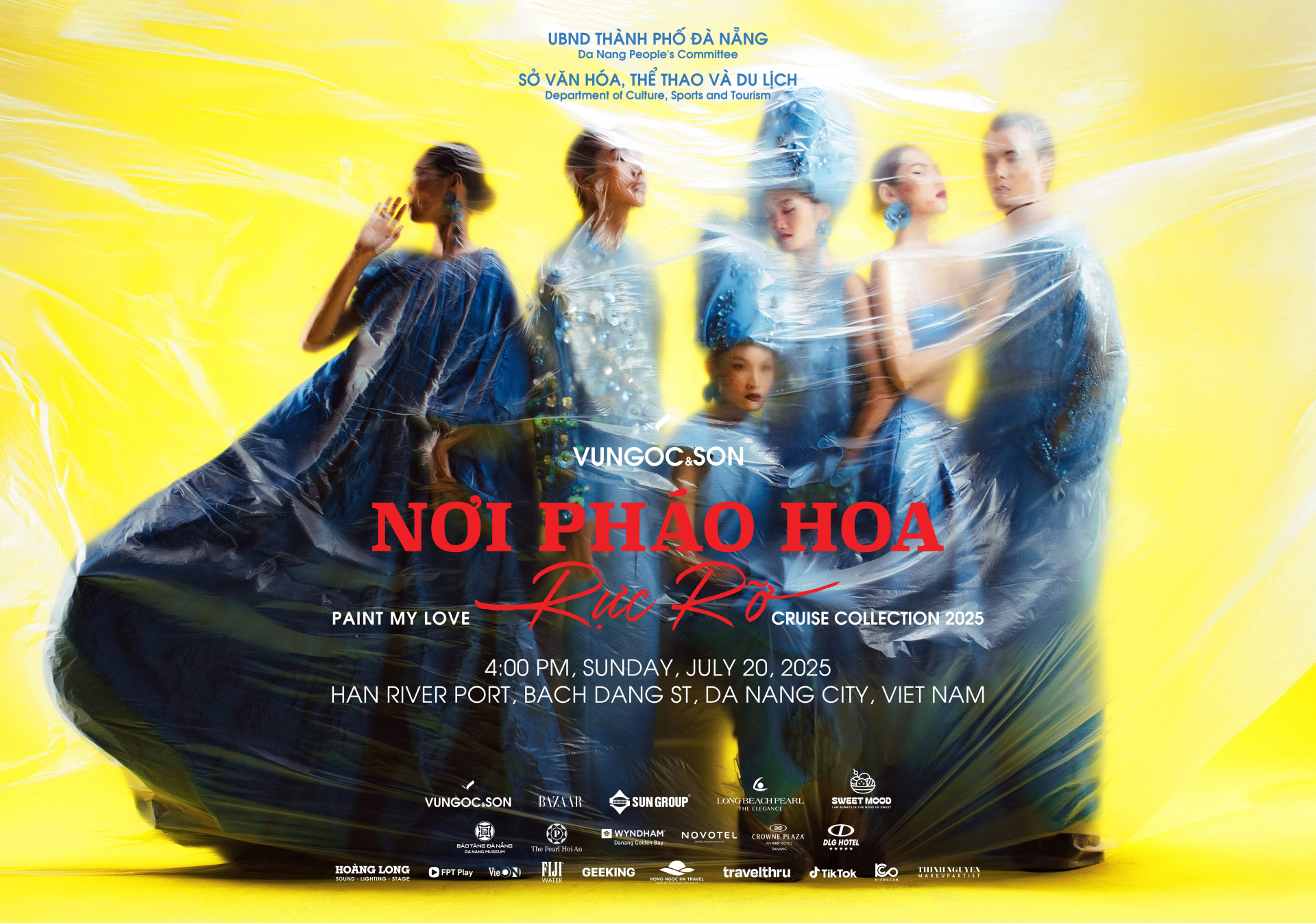 Poster chính thức của BST Nơi pháo hoa rực rỡ.