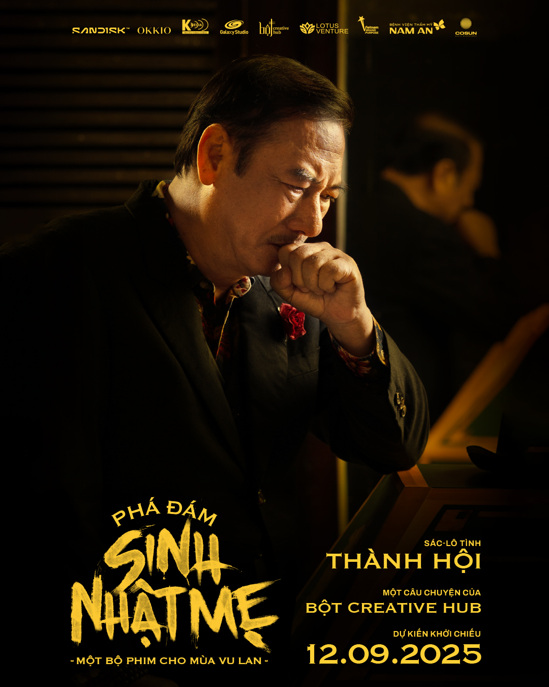 Tiếp tục niềm đam mê nghệ thuật với một vai diễn trên màn ảnh rộng. Là một thử thách rất lớn khi lần đầu đóng phim điện ảnh. Thành Hội hứa hẹn mang đến những tầng cảm xúc bị dồn nén bị một người cha.