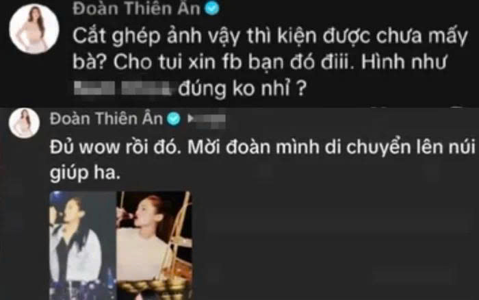Hoa hậu Thiên Ân phản ứng cực gắt khi bị cắt ghép hình ảnh có liên quan đến Kỳ Duyên - ảnh 2