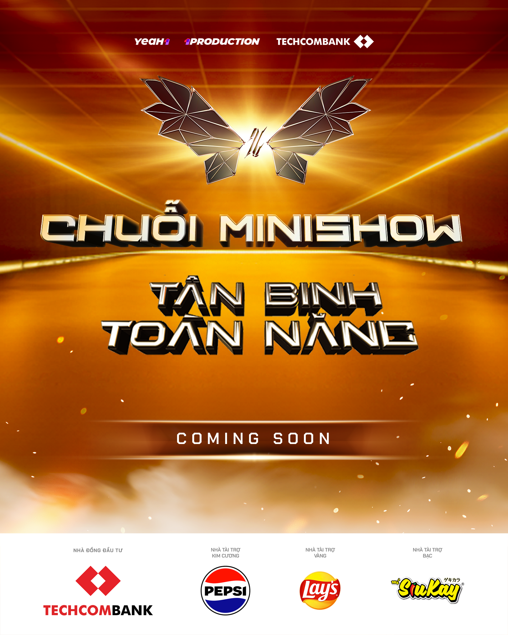 Ngoài ra, BTC còn thông báo về chuỗi Minishow Tân Binh Toàn Năng dự kiến sẽ ra mắt với khán giả trong thời gian tới