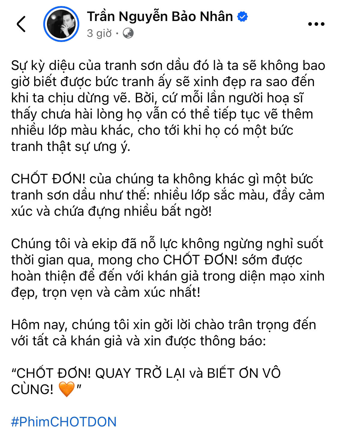 Nàng hậu Nguyễn Thúc Thuỳ Tiên bị “xóa sổ” khỏi phim điện ảnh “Chốt đơn” - ảnh 3