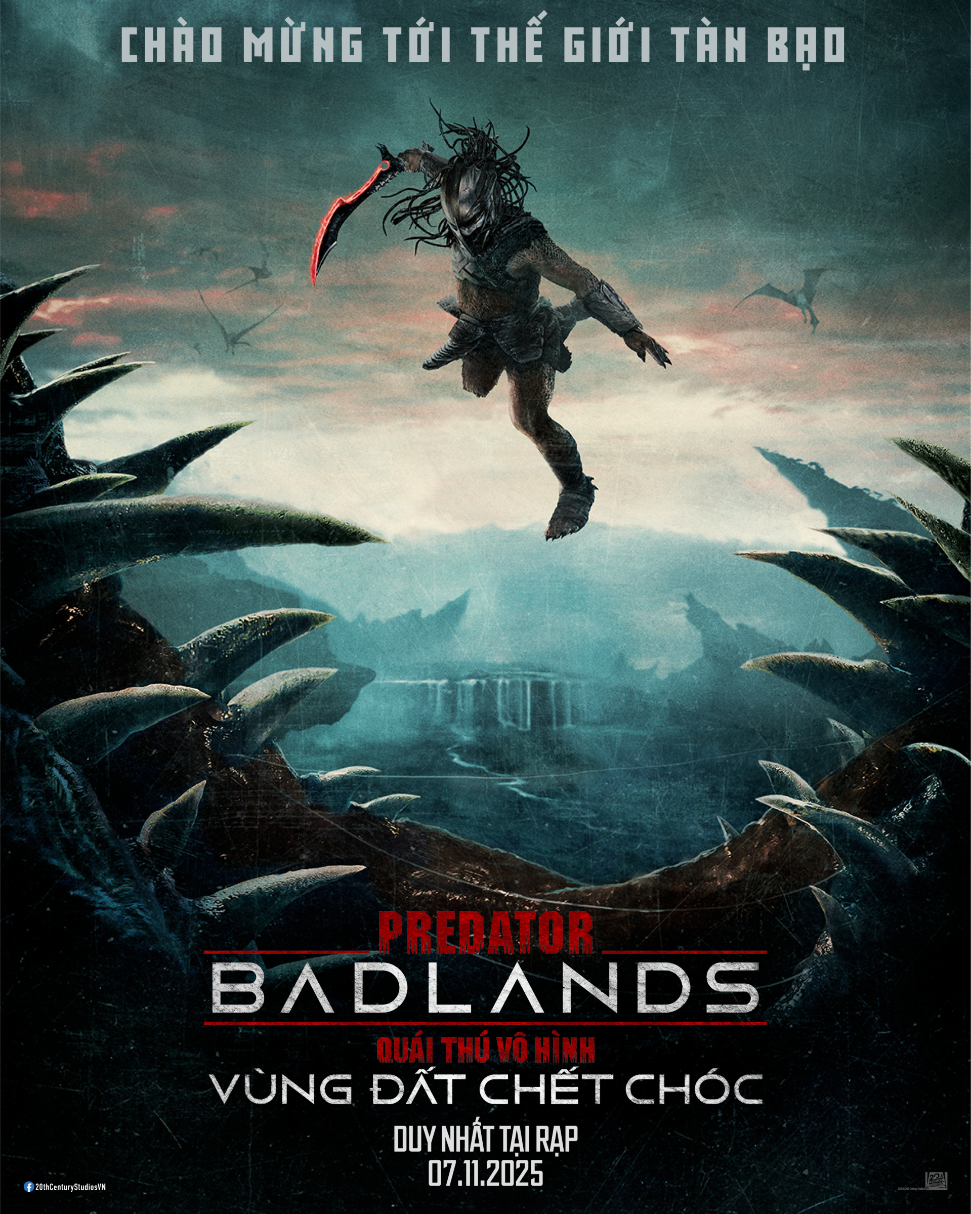 Predator: Badlands dự kiến công chiếu ngày 07.11.2025 tại các rạp trên toàn quốc.