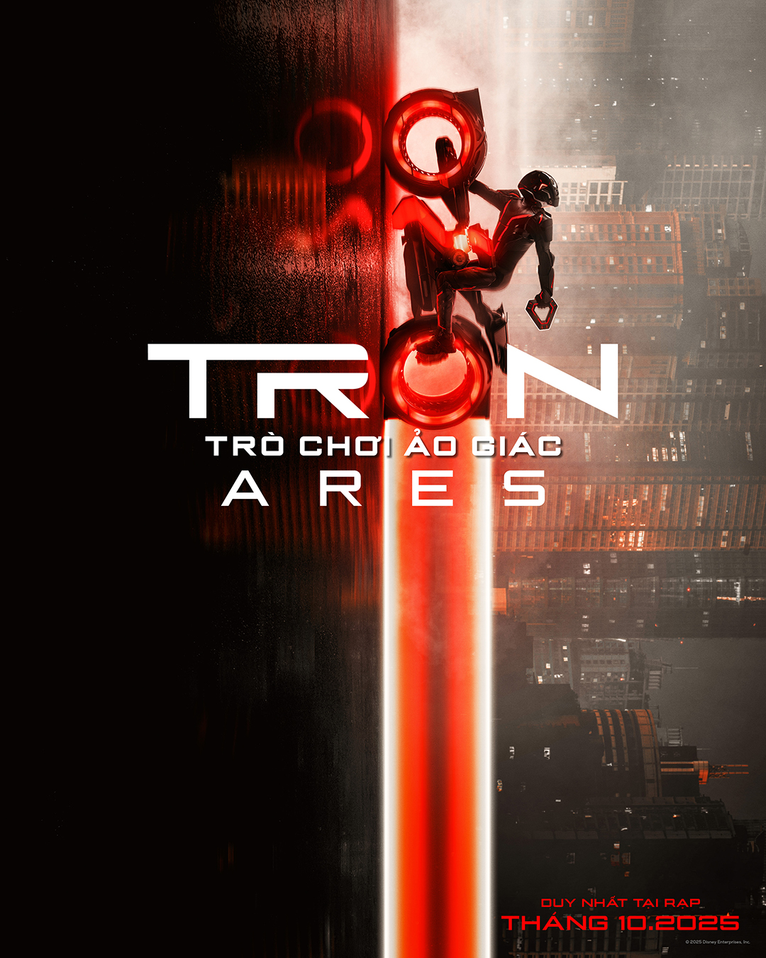 Tron: Ares dự kiến công chiếu ngày 10.10.2025 tại các rạp trên toàn quốc