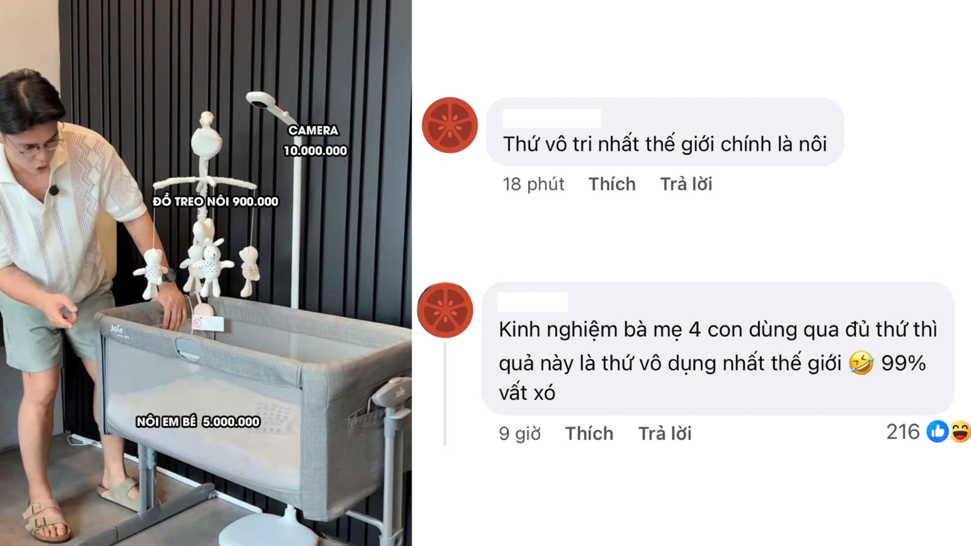 Vợ chồng Ngô Thanh Vân chi 100 triệu sắm đồ đón công chúa đầu lòng dân mạng chê vô dụng, chật nhà - ảnh 2