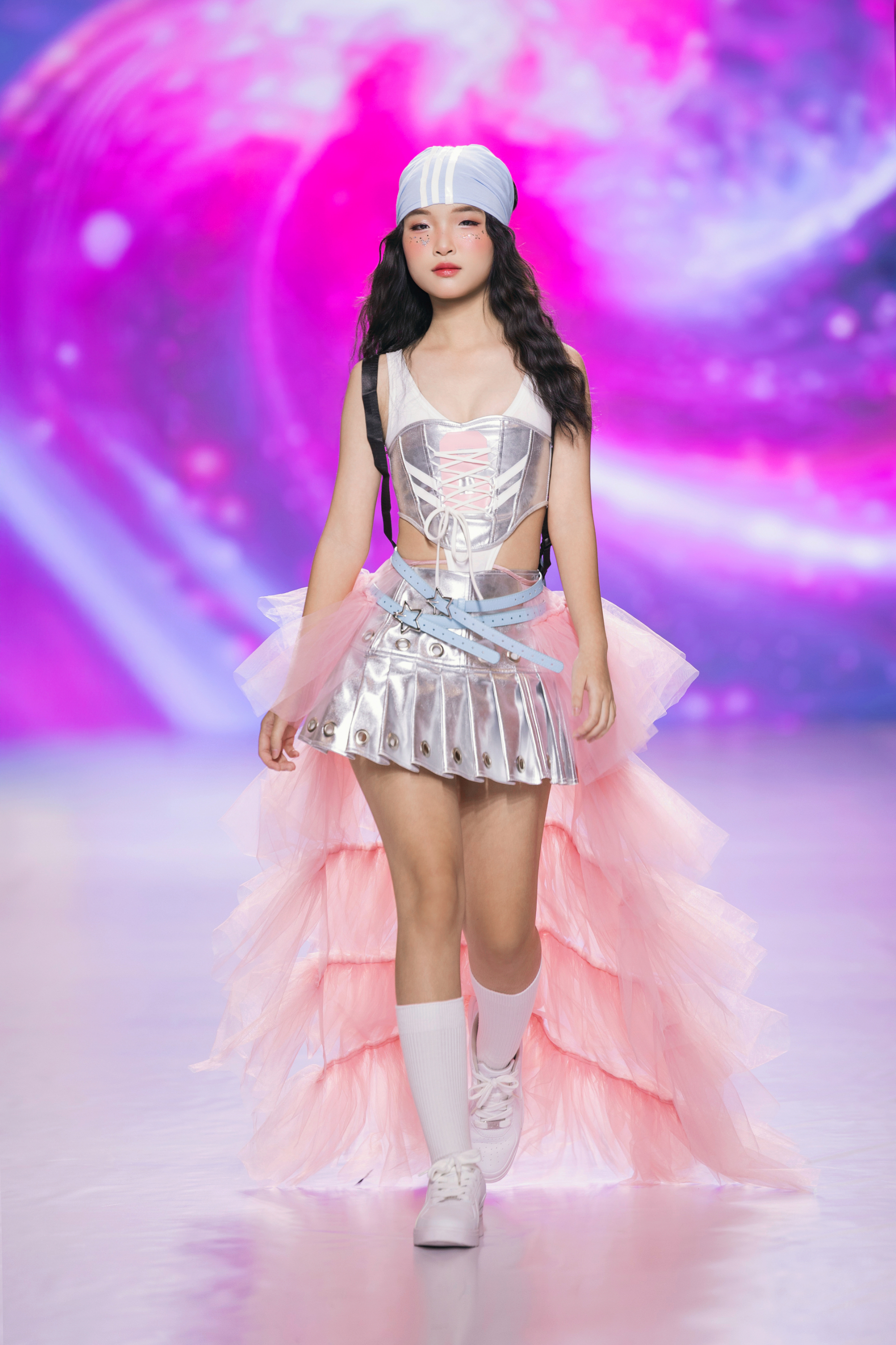 Bộ sưu tập “Pink League” nhận được nhiều lời khen ngợi từ khán giả.