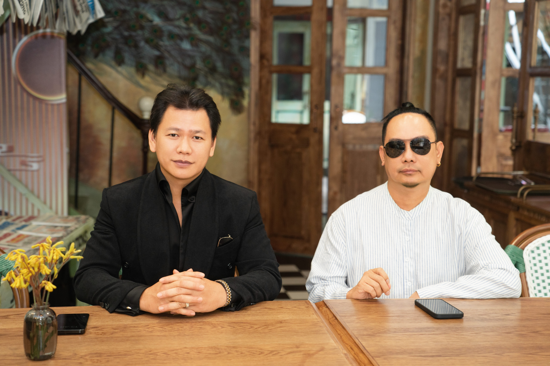 NTK Võ Việt Chung và NTK Hoàng Minh Hà.