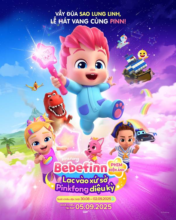 Lạc vào xứ sở Pinkfong diệu kỳ – Series thiếu nhi Pinkfong số 1 chính thức bước lên màn ảnh rộng tại Việt Nam - ảnh 1