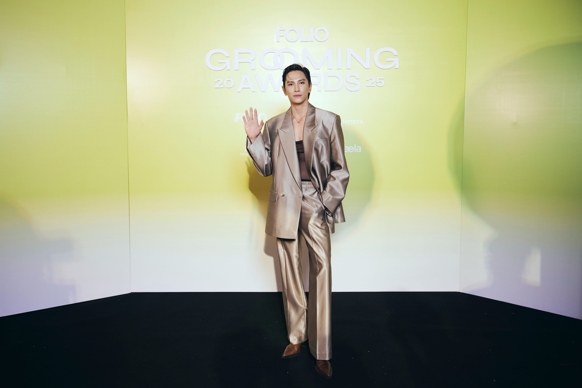Bảo Sơn tại lễ trao giải Grooming & M-Merging Faces Awards 2025.