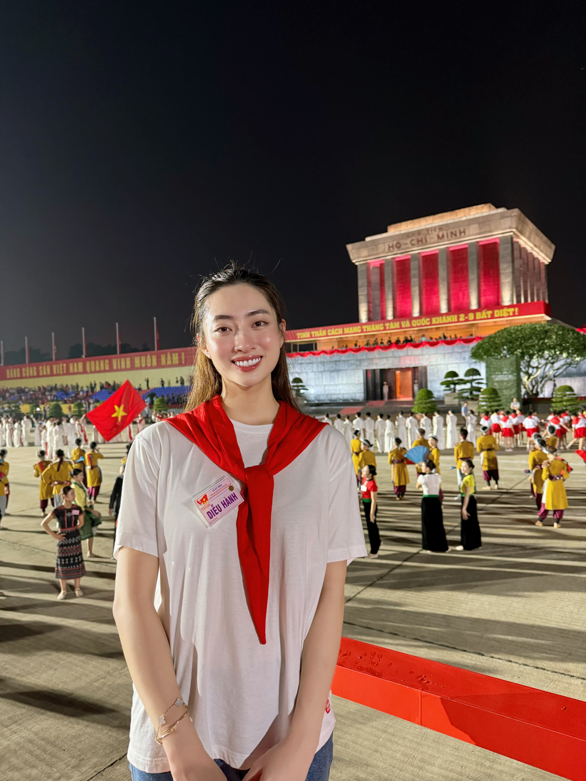 Hoa hậu Lương Thùy Linh.