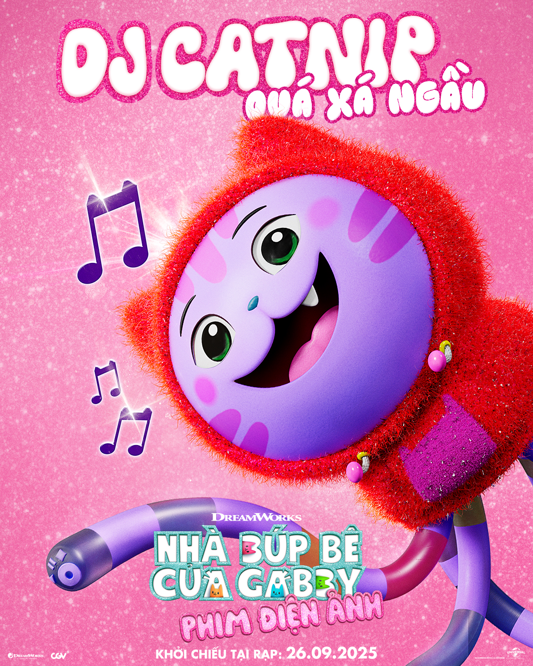 Dj Catnip là chú mèo nhồi bông mang phong cách hip-hop.