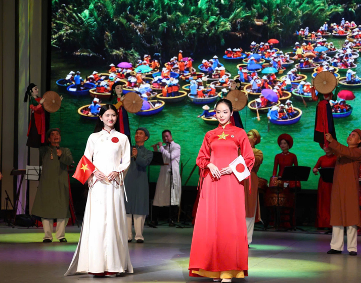 Hoa hậu Thanh Thuỷ tại Expo 2025.