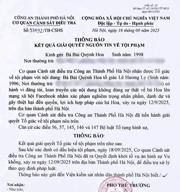 Bùi Quỳnh Hoa lên tiếng giữa loạt tin đồn, khẳng định sẽ bảo vệ danh dự đến cùng - ảnh 3
