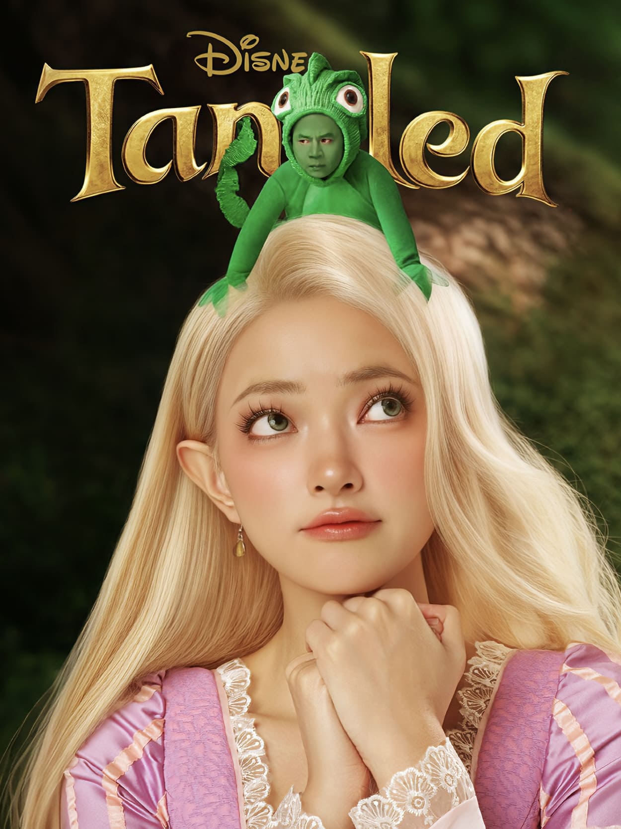 Châu Bùi & Binz hoá thân thành Rapunzel & Pascal: Cặp đôi tri kỷ của của Halloween 2025 - ảnh 2