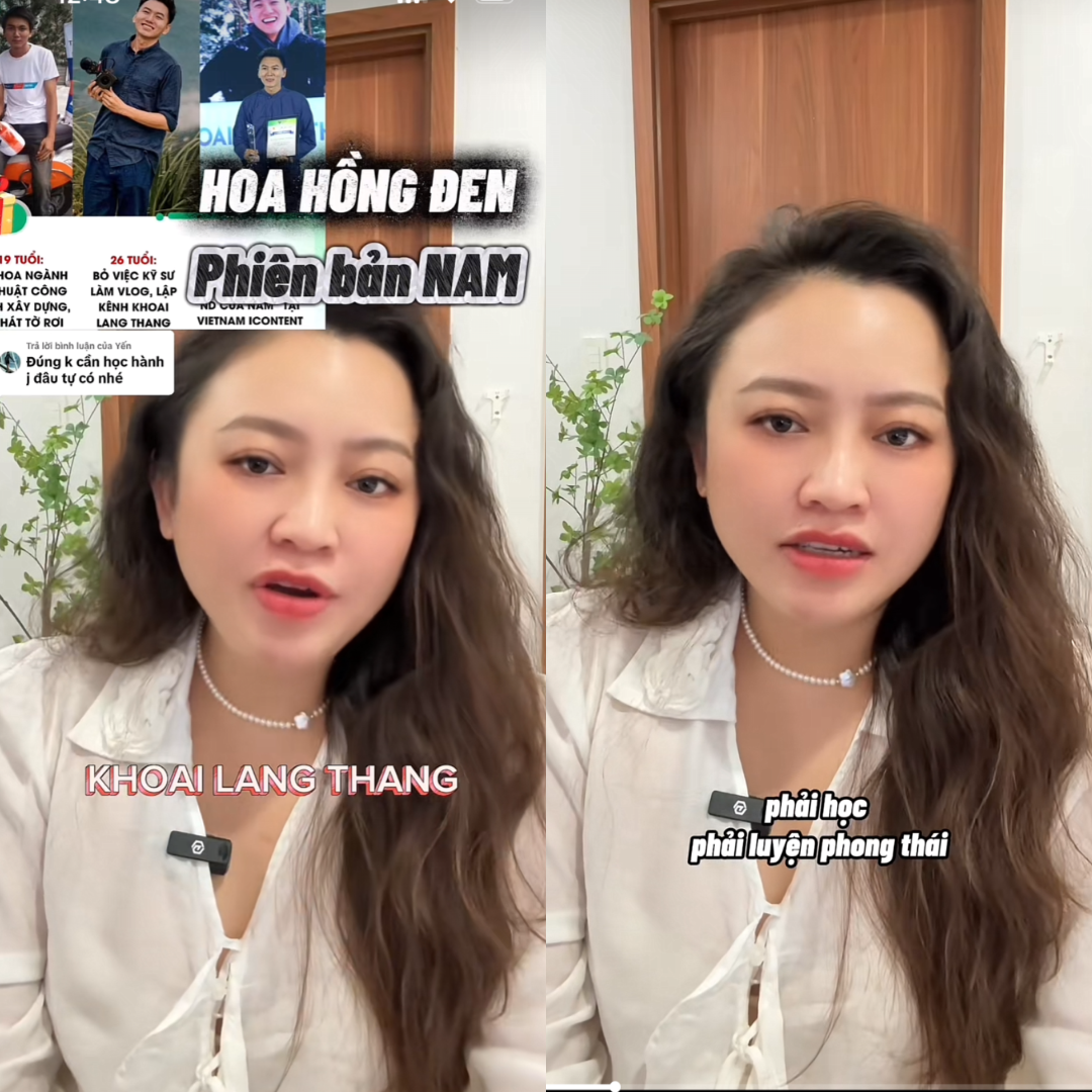 Khoai Lang Thang lên tiếng về chuyện “hoa hồng đen” sau bình luận đáp trả - ảnh 4