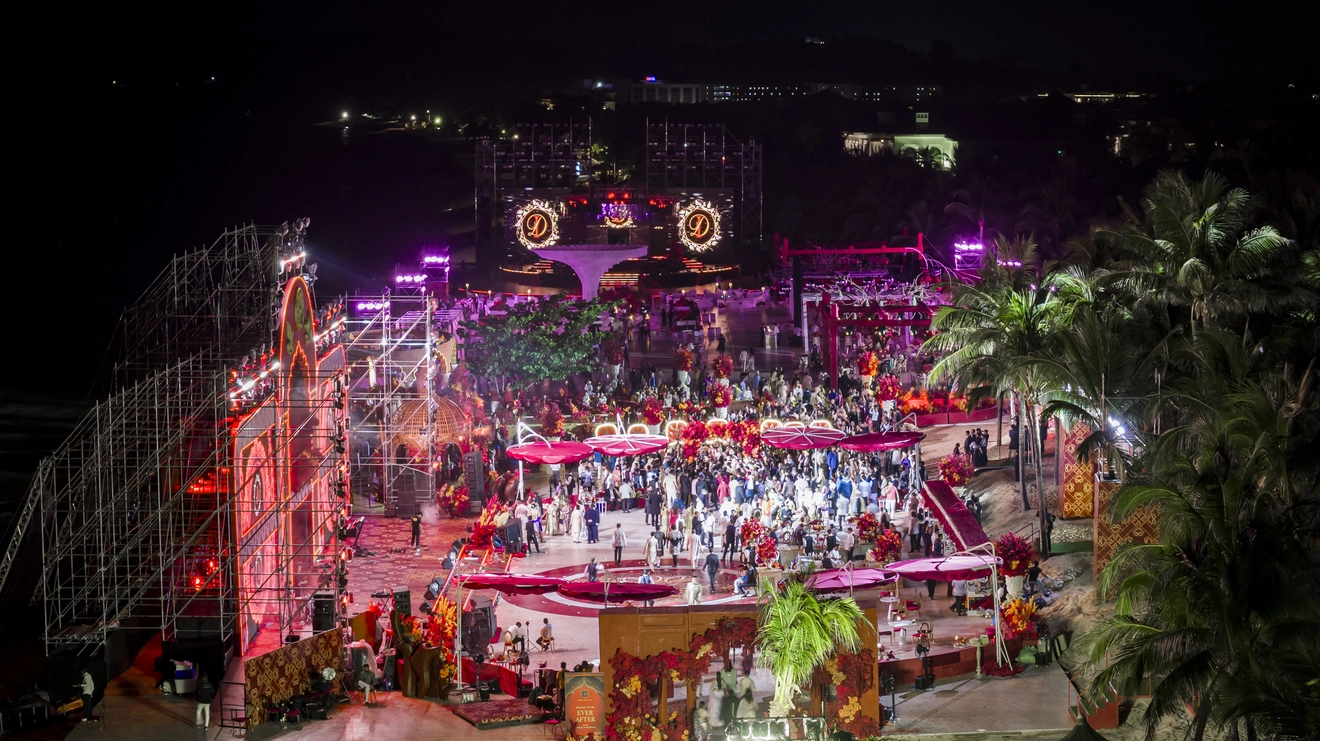 Đám cưới trị giá hàng triệu USD của tỷ phú Ấn Độ diễn ra liên tục trong 7 ngày ở Phú Quốc - ảnh 3