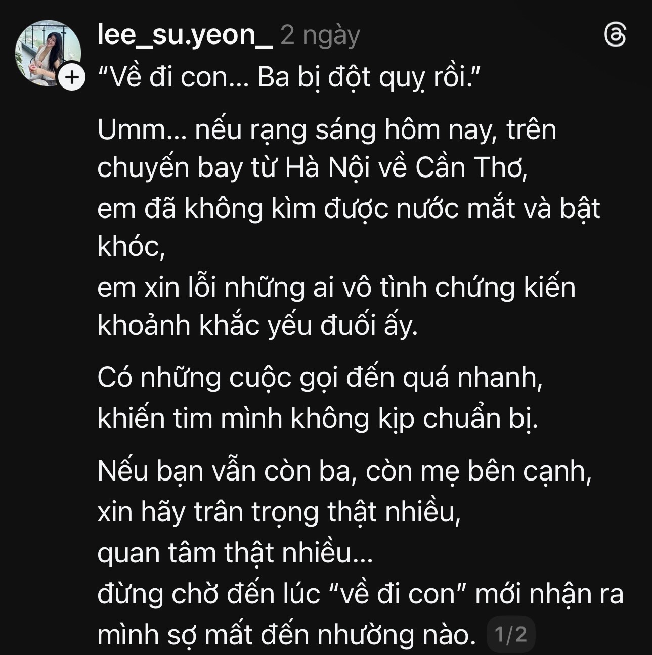 Cuộc gọi khiến nhiều người lặng đi “Về đi con… Ba bị đột quỵ rồi” - ảnh 3