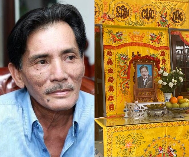 MC Quyền Linh là nghệ sĩ duy nhất đến dự lễ cúng tam thất của nghệ sĩ Thương Tín - ảnh 7