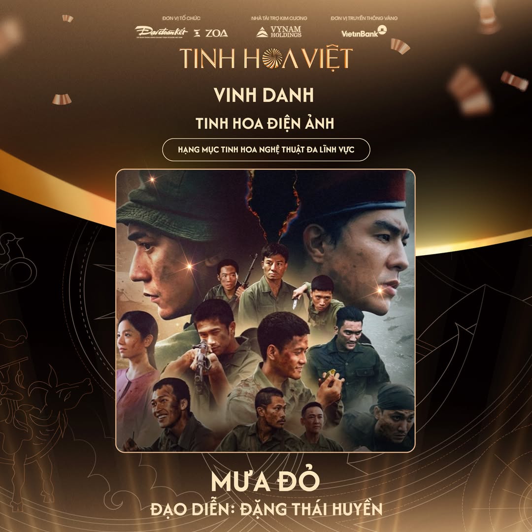 Tinh Hoa Việt Awards 2025: Hoà Minzy, Nguyễn Hùng ẵm hết giải quan trọng, 'Mưa Đỏ' được vinh danh - ảnh 5