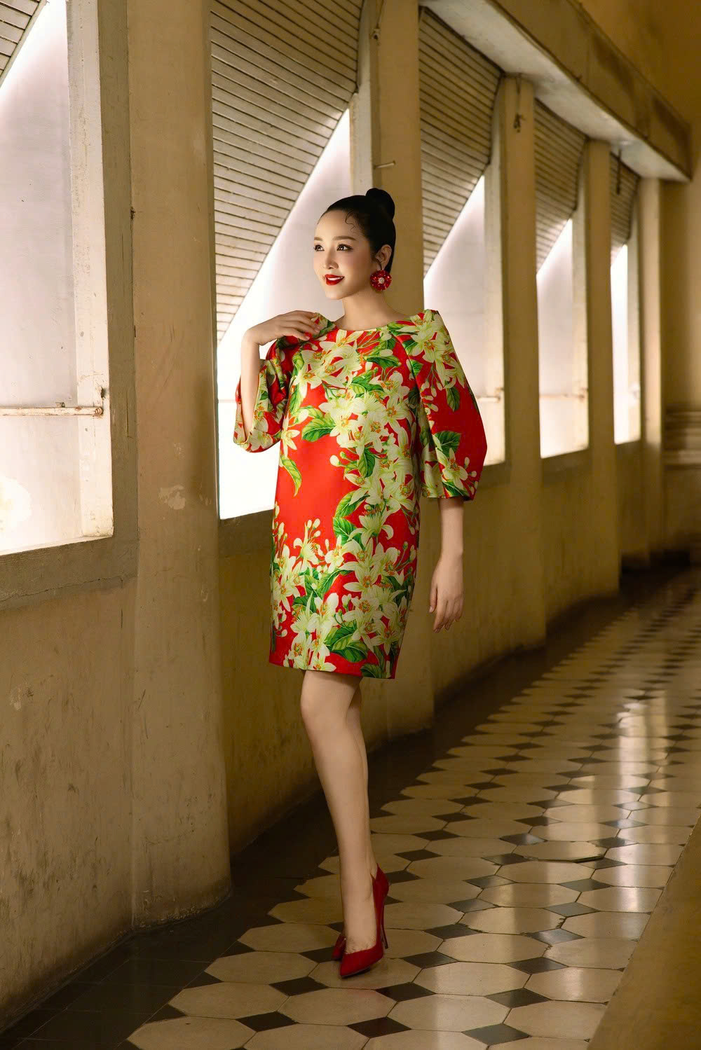 VUNGOC&SON & Hoa hậu Giáng My: Khi mùa xuân Việt Nam được kể bằng ngôn ngữ thời trang đương đại - ảnh 6