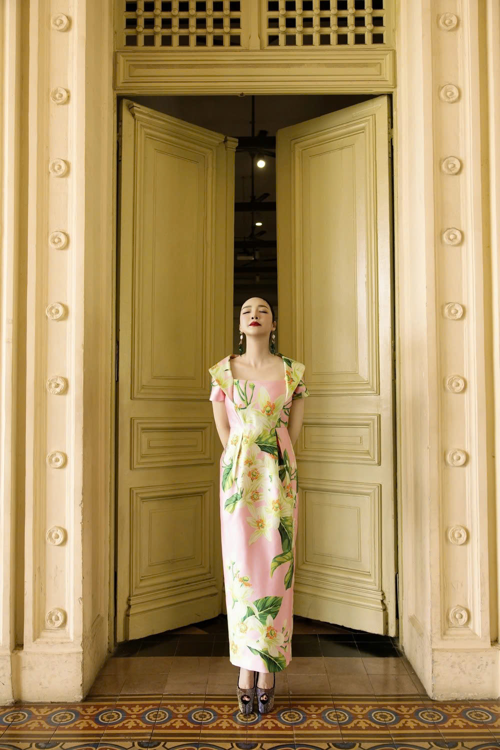 VUNGOC&SON & Hoa hậu Giáng My: Khi mùa xuân Việt Nam được kể bằng ngôn ngữ thời trang đương đại - ảnh 5