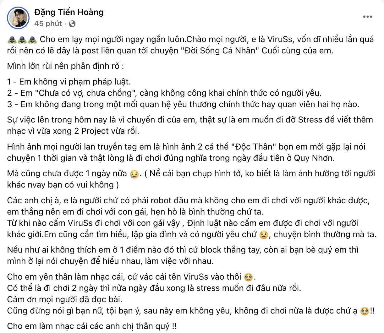 Nghi vấn Đặng Tiếng Hoàng hẹn hò quản lý: Hai phía đưa ra phản hồi trái ngược - ảnh 2