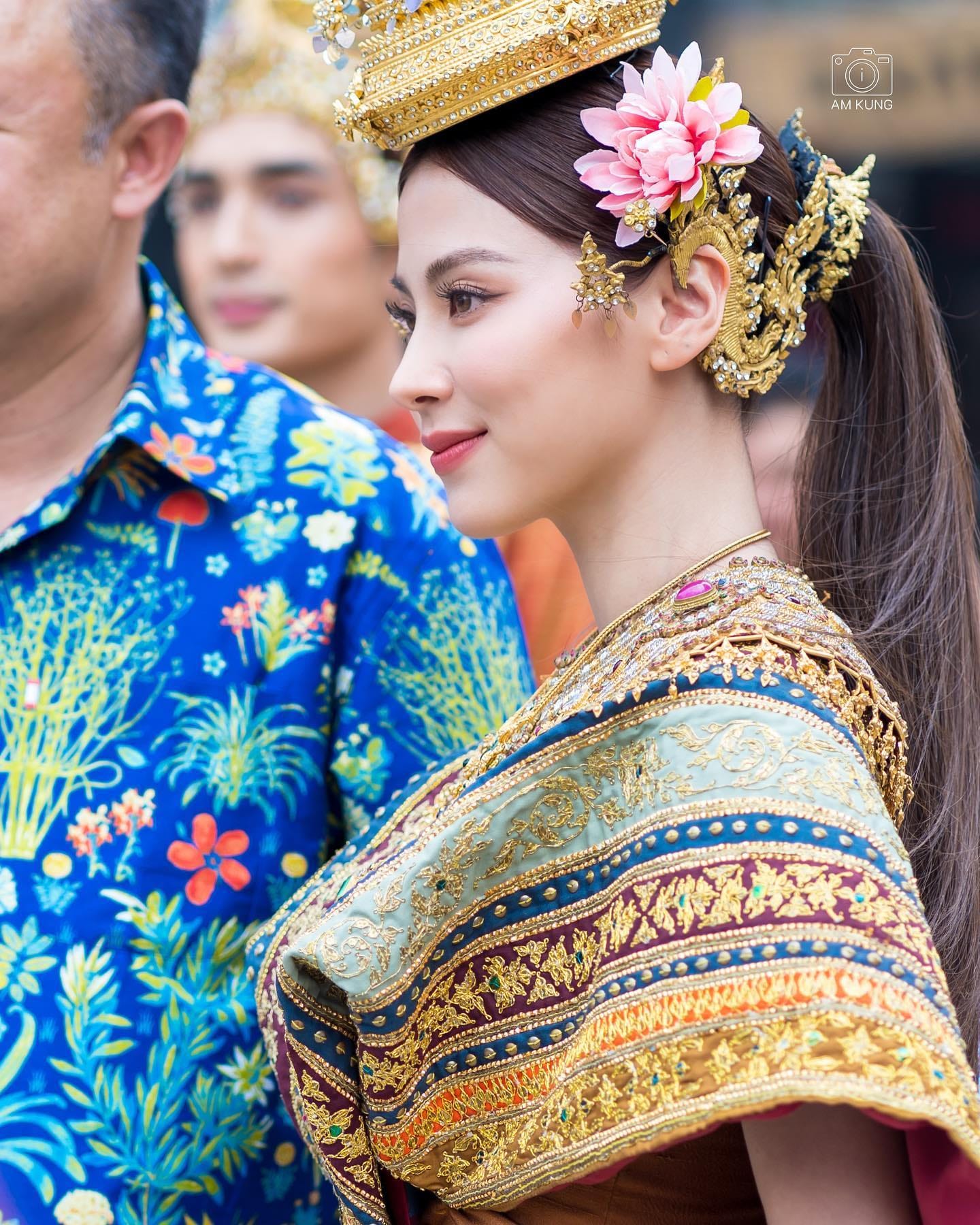 “Mỹ nhân Thái Lan” Baifern gây náo loạn với nhan sắc cực phẩm hóa thân thành “Nữ thần Songkran” 2023 - ảnh 5