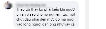 Một số bình luận chê hành động của cô dâu.