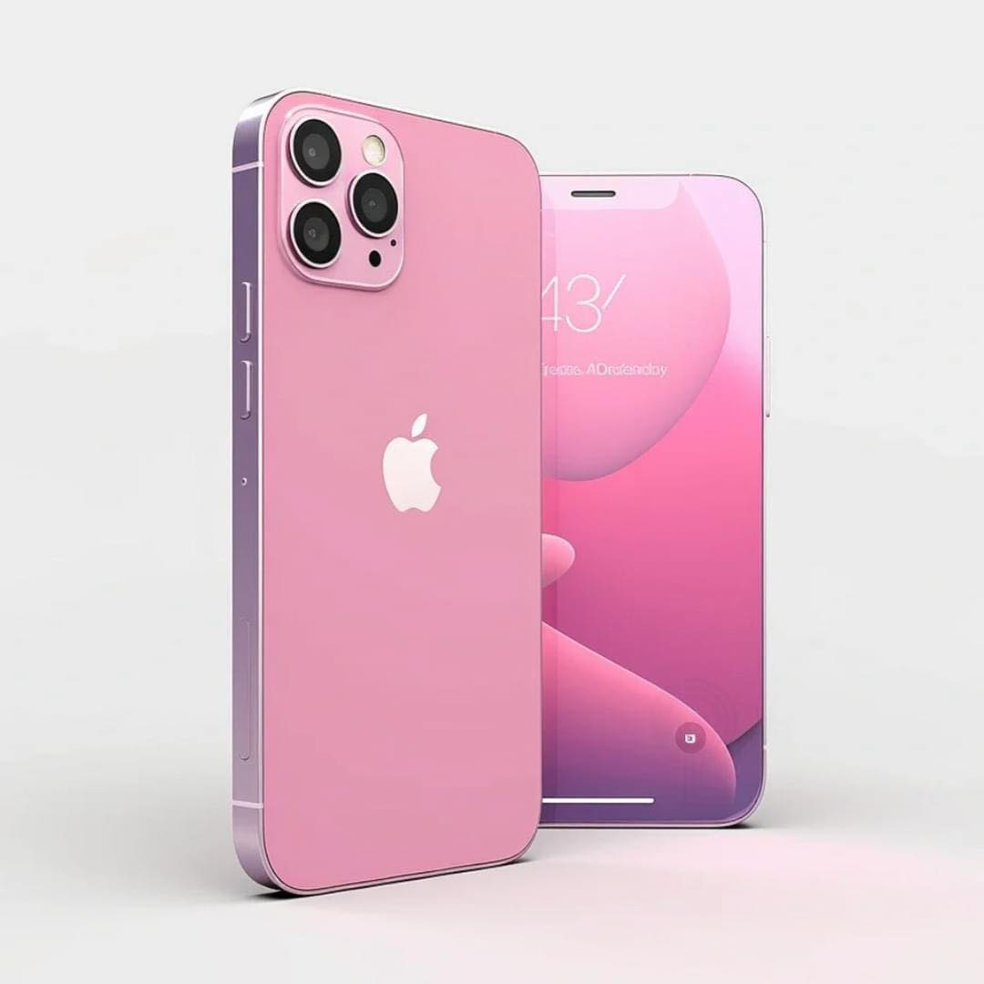 IPhone 15 và iPhone 15 pro màu “hường phấn” hình ảnh ban đầu có thiết kế bo cong góc ở mặt lưng.