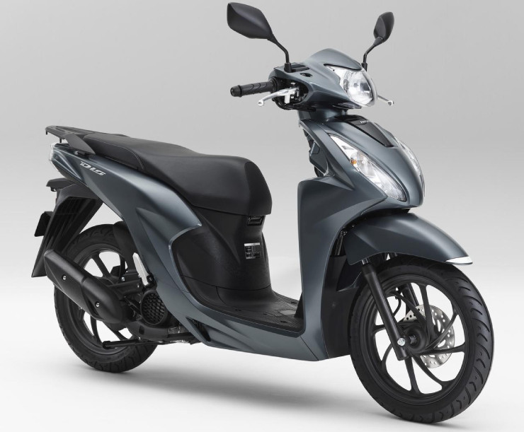 Một số hình ảnh về mẫu xe tay ga Honda Dio 110 tại thị trường Nhật Bản.