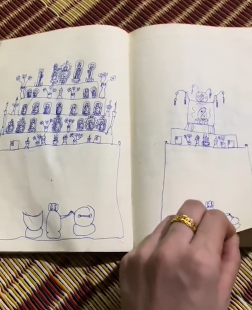 Mở cuốn sổ tay của cháu trai 8 tuổi, người cô nổi da gà, giật mình vì những gì được vẽ và viết bên trong - ảnh 3