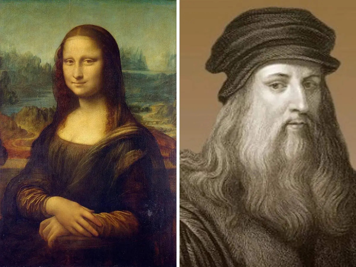 Mona Lisa là bức họa nổi tiếng nhất của Leonardo da Vinci.