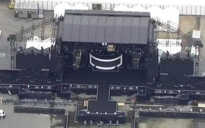 Rộ tin một concert bị hủy bỏ do có tai nạn khiến một người ra đi mãi mãi trong quá trình dựng sân khấu