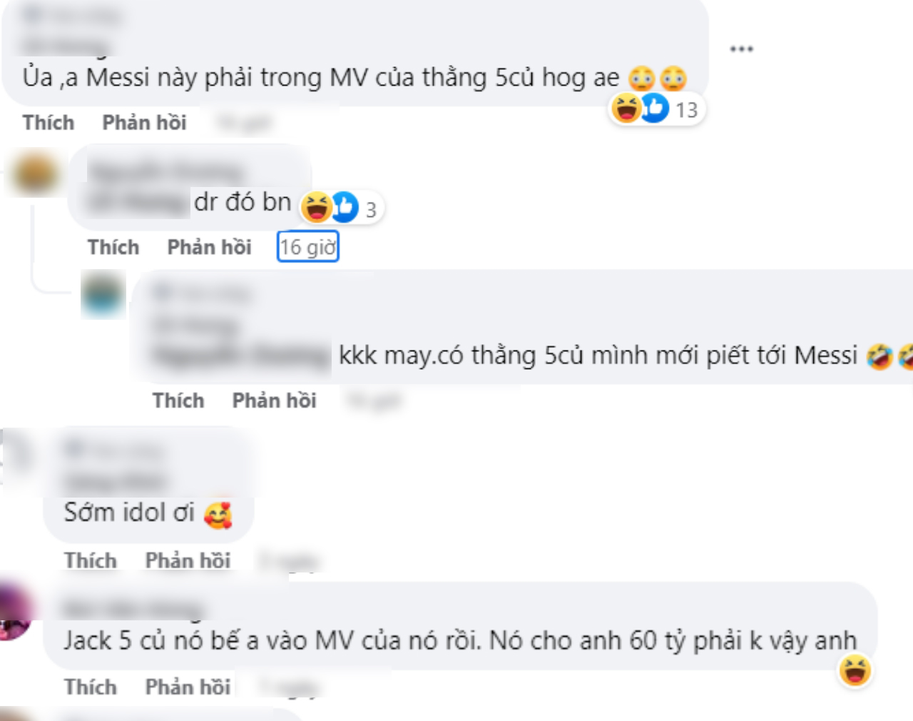 CĐM Việt Nam tràn vào Facebook tra hỏi Messi “có nhận 60 tỷ” của Jack hay không?