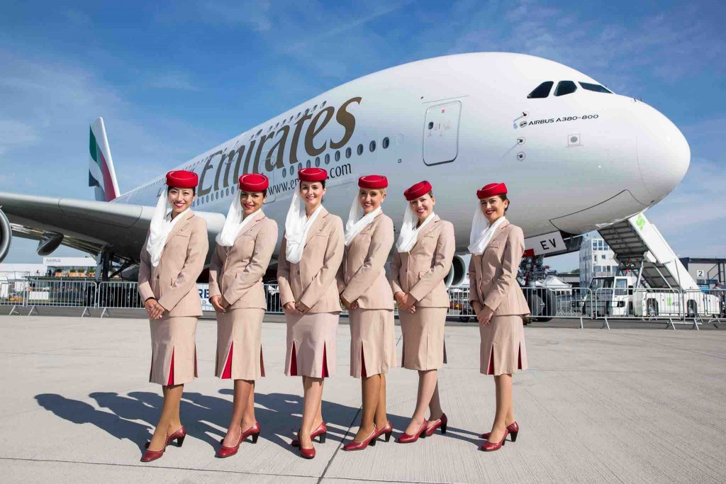 Emirates hãng hàng không nổi tiếng nhất thế giới